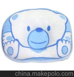 批发婴儿护头枕 纯棉定型枕头 毛巾枕 宝宝枕头 宝宝必备婴儿用品